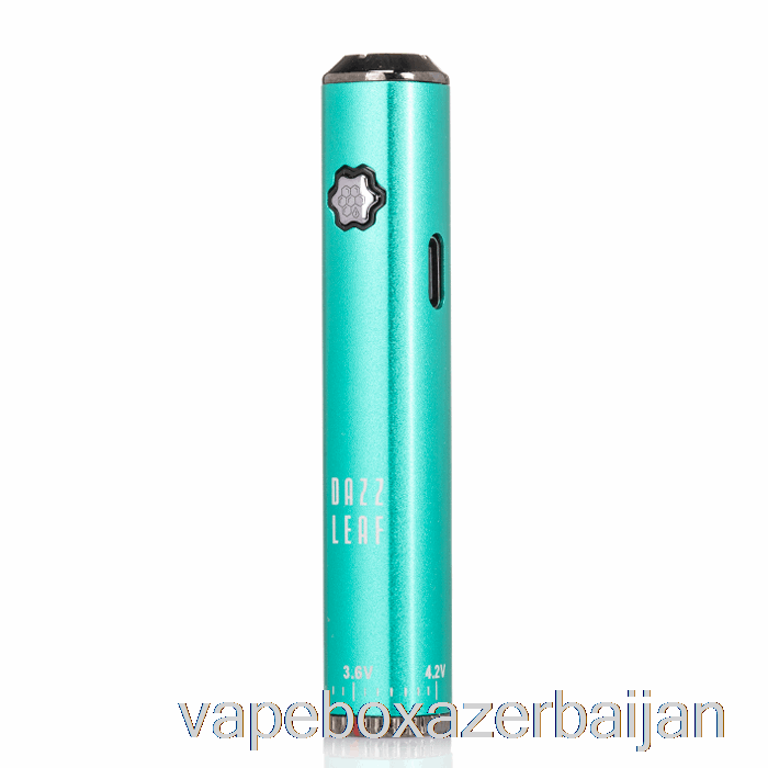 Vape Box Azerbaijan DAZZLEAF SQUARii Bottom Twist 510 Battery Mint Green